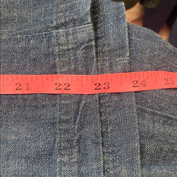 NWT FREE PEOPLE WOMAN’S Denim Shirt - Picture 9 of 9